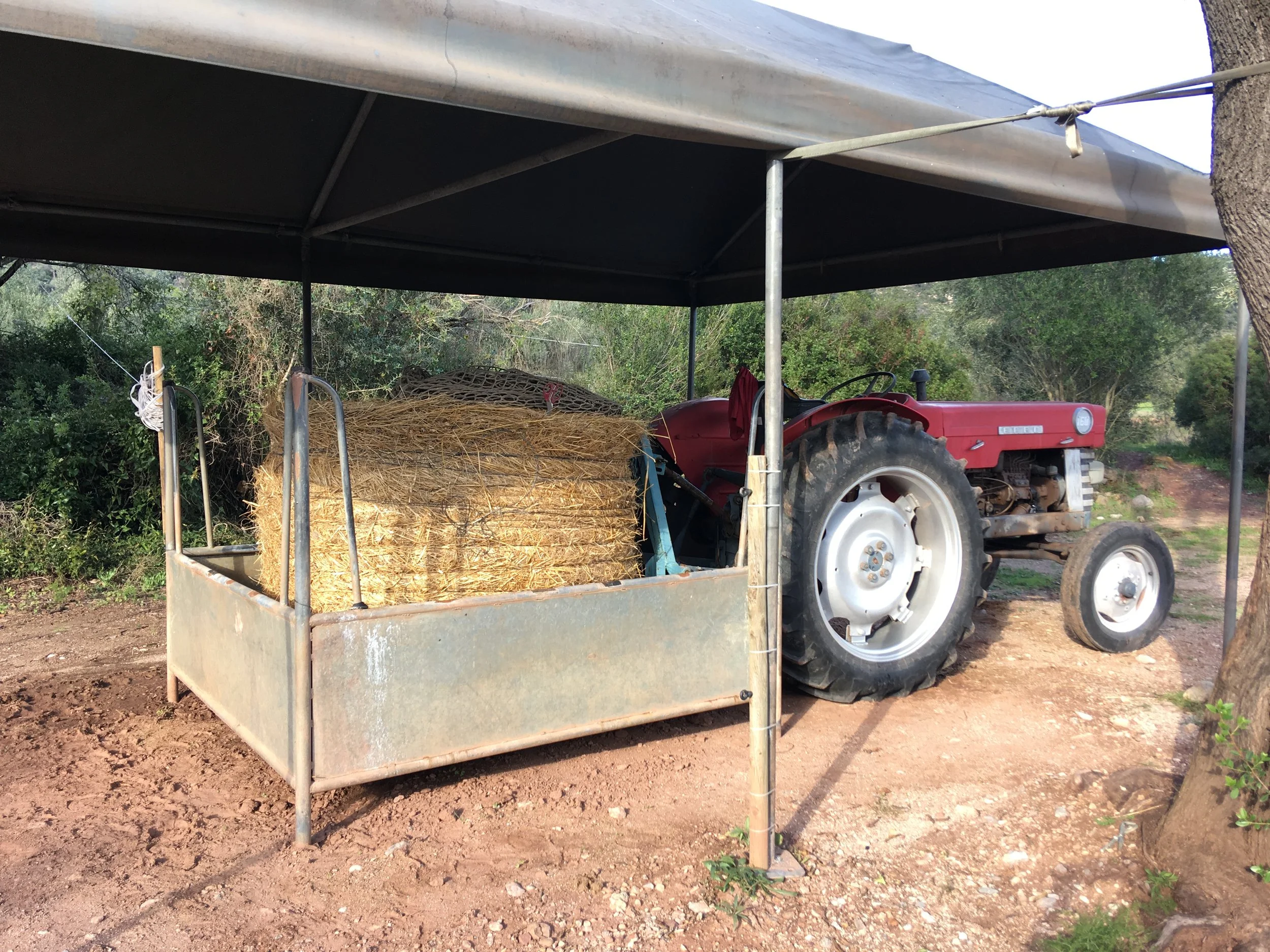Hay net for round bales extra strong - auto