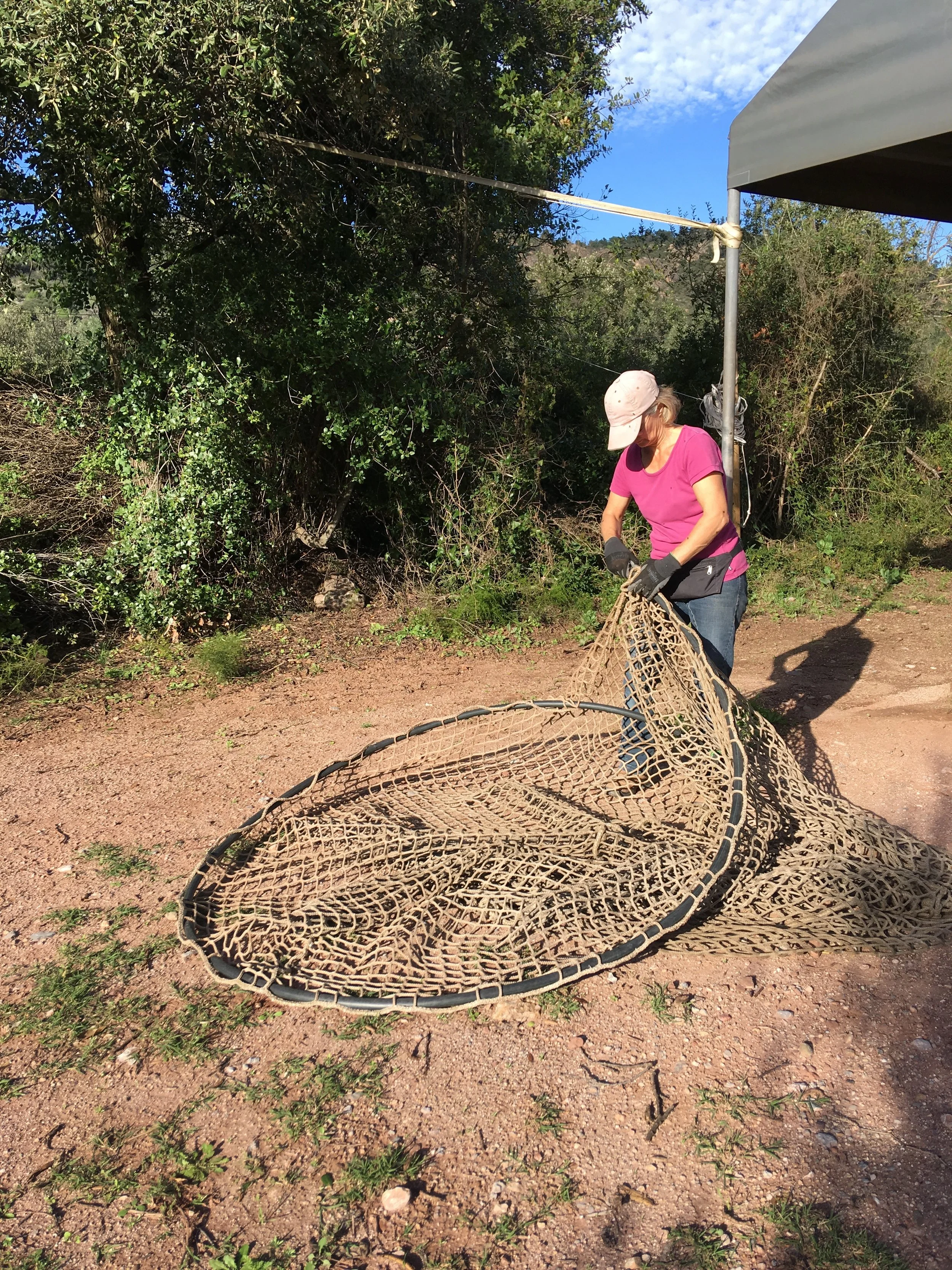 Hay net for round bales extra strong - auto