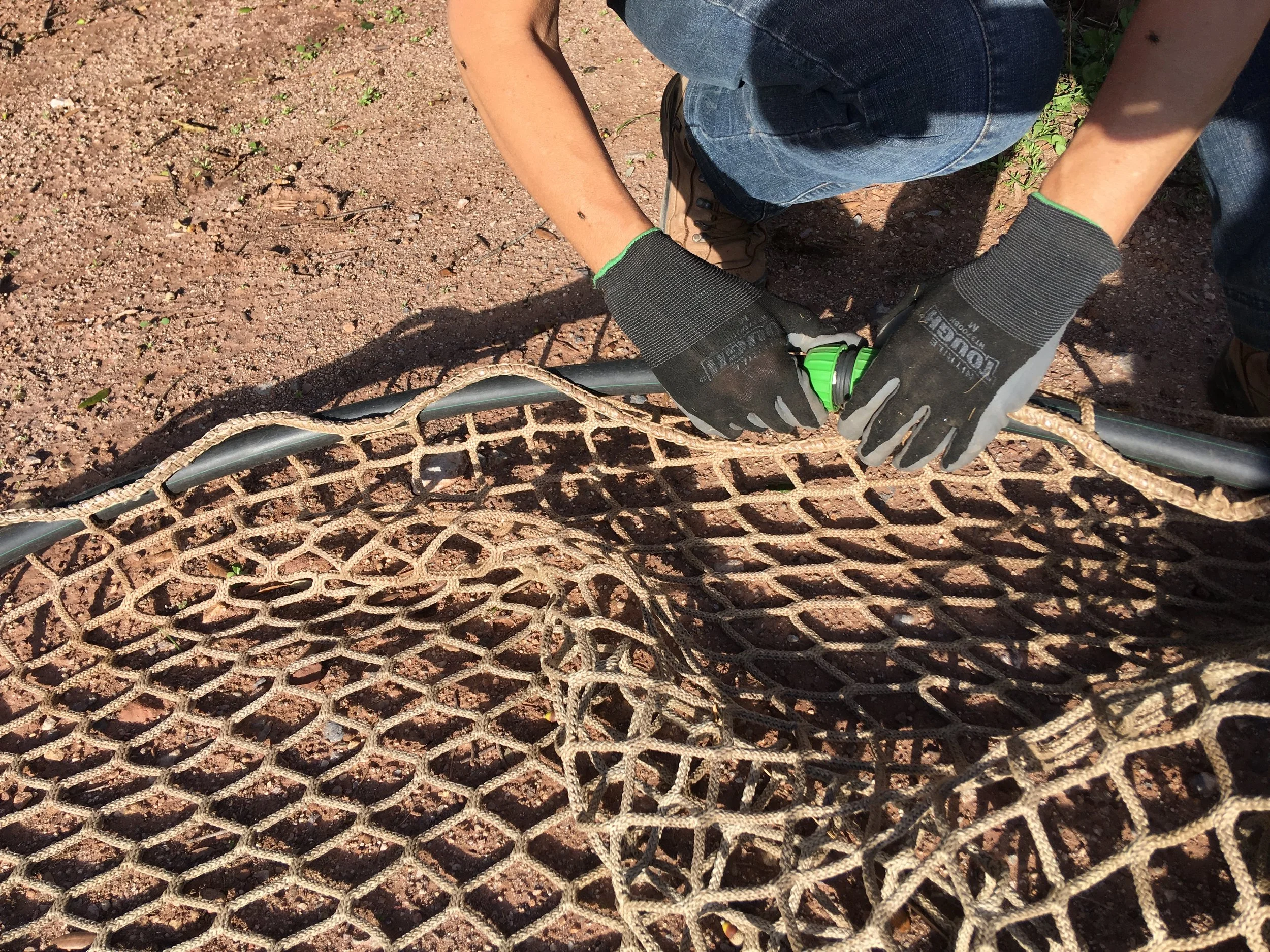Hay net for round bales extra strong - auto