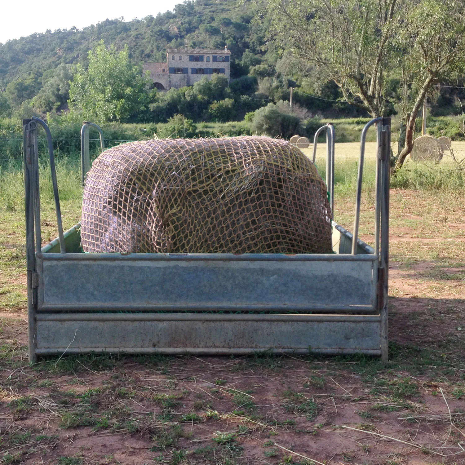 Rundballe geige